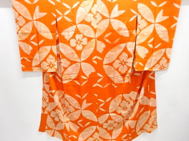 Japanese Kimono / Chirimen Kinsha Silk